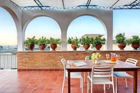 Gocce Villas - Skyline Sorrento Views In The Heart Of Sorrento Bagian luar foto
